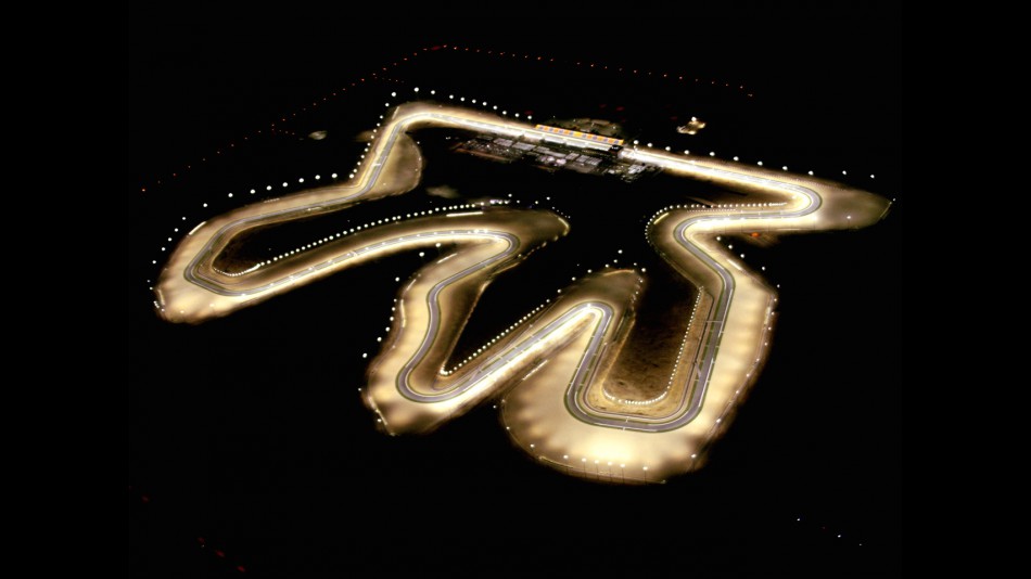 Aerial View of Losail International Circuit
