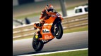 Casey Stoner in action in Qatar
