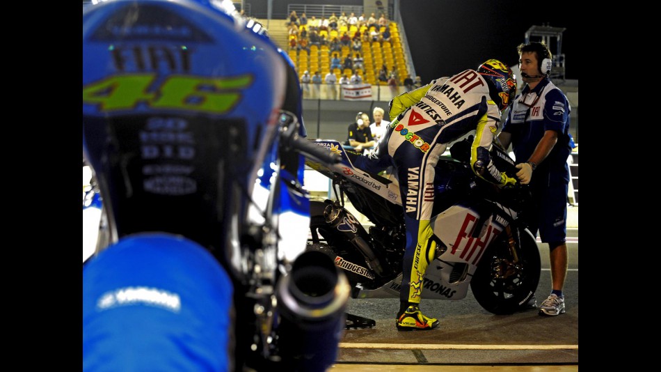 Valentino Rossi set to leave the Fiat Yamaha garage