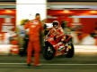 Casey Stoner leaving the Ducati garage