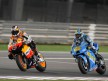 Dovizioso battling with Capirossi in Losail