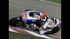 Lorenzo in action at Losail