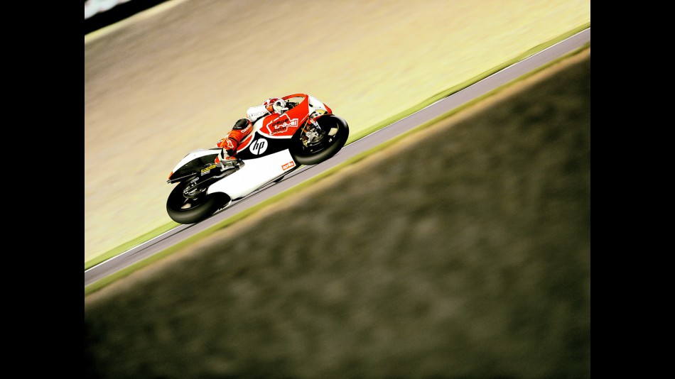Héctor Barberá in action in Qatar