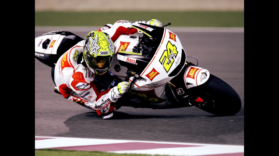 Toni ELias in action in Qatar