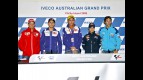MotoGP riders at the Iveco Australian Grand Prix press conference