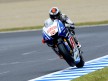 Jorge Lorenzo in action in Motegi
