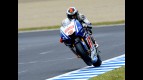 Jorge Lorenzo in action in Motegi