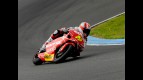 Álvaro Bautista in action at the Official Test in Jerez