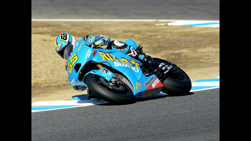 Loris Capirossi in action in Motegi