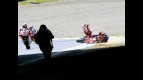 Mike di Meglio crashes during 250cc Race in Motegi