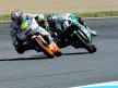 Esteve Rabat and Lorenzo Zanetti in action in Motegi