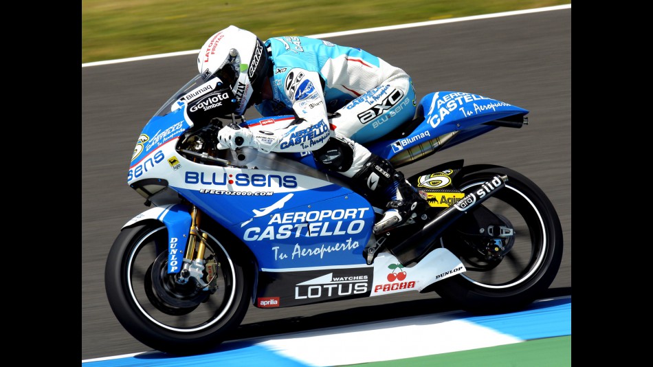 Alex Debon in action in Jerez