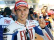 Jorge Lorenzo in the Parc Fermé after QP in Jerez