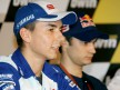 Jorge Lorenzo and Dani Pedrosa at the GP bwin.com de España Press Conference