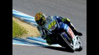 Valentino Rossi in action in Motegi
