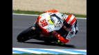 Marco Simoncelli on track in Jerez