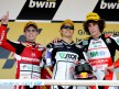 Alvaro Bautista, Hiroshi Aoyama and Marco Simoncelli on the Podium at Jerez