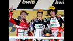 Alvaro Bautista, Hiroshi Aoyama and Marco Simoncelli on the Podium at Jerez