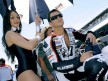 Randy de Puniet on the starting grid in Jerez