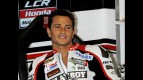 Randy de Puniet in the LCR Honda garage