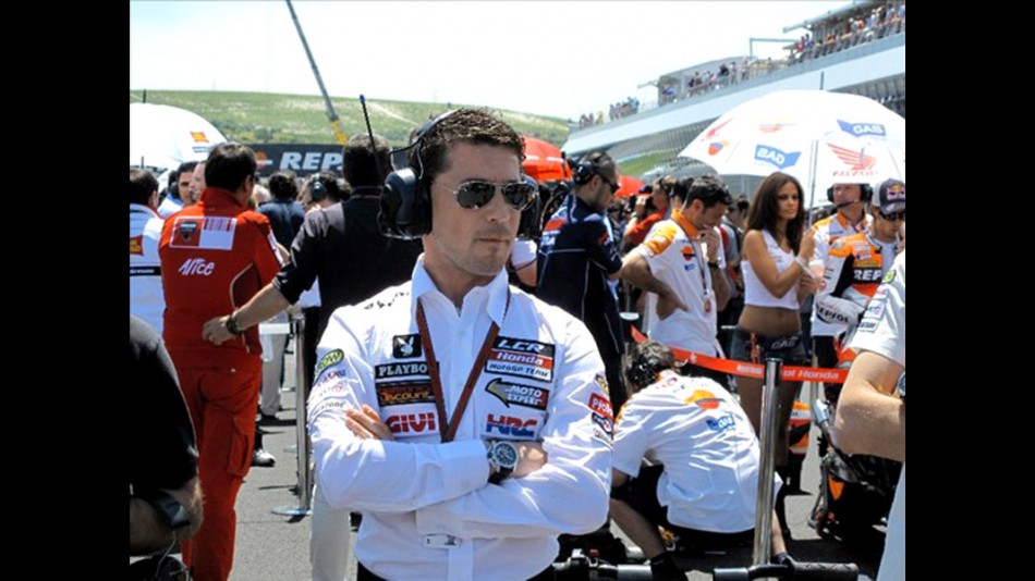 Lucio Cecchinello Team Manager of LCR Honda