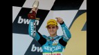 Sergio Gadea on the podium at Jerez