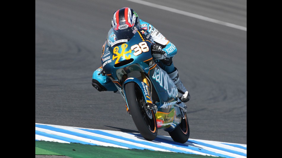 Bradley Smith in action in Jerez