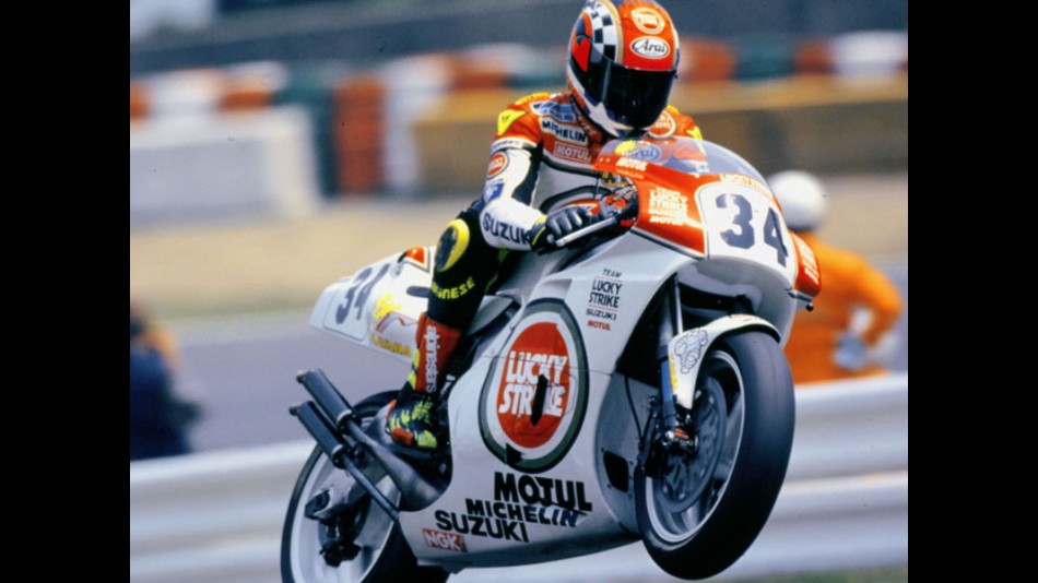 MotoGP Classics: Kevin Schwantz on the 1993 Lucky Strike Suzuki