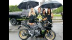 Valentino Rossi at the Eiffel Tower