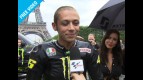 Rossi enjoys Paris visit