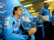 Chris Vermeulen in the Rizla Suzuki garage