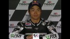 Hiroshi Aoyama interview after race in Le Mans