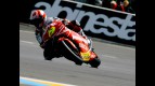 Alvaro Bautista in action in Le Mans