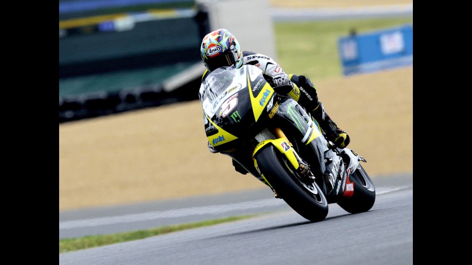 Colin Edwards in action in Le Mans
