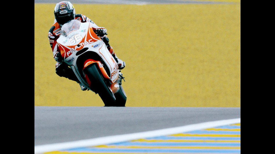 Mika Kallio in action in Le Mans