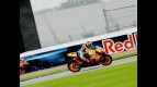 Dani Pedrosa in action in Indianapolis