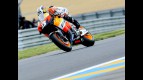 Dani Pedrosa in action in Le Mans