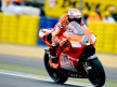 Casey Stoner in actin in Le Mans