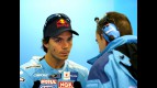 Chris Vermeulen in the Rizla Suzuki garage