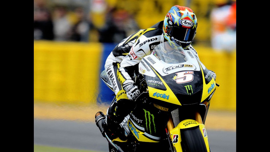 Colin Edwards in action in Le mans
