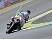 Toni Elias and Jorge Lorenzo in action in Le Mans