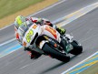 Toni Elias in action in Le Mans