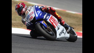 barcelona motogp free practice lorenzo