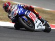 Jorge Lorenzo in action in Montmeló
