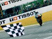 Julian Simon at the finish of 125cc Race in Le Mans