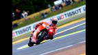 Casey Stoner in action in Le Mans