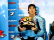 Chris Vermeulen in the Rizla Suzuki garage