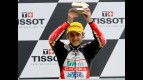 Roberto Locatelli on the podium at Le Mans