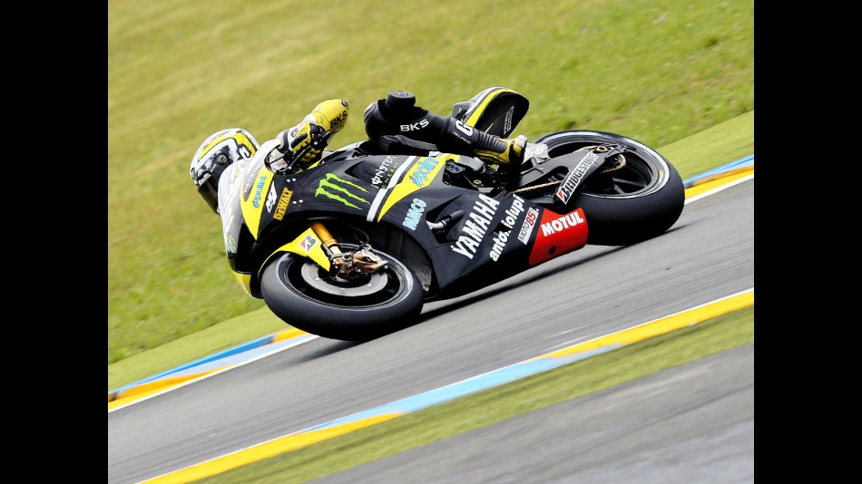 James Toseland in action in Le Mans