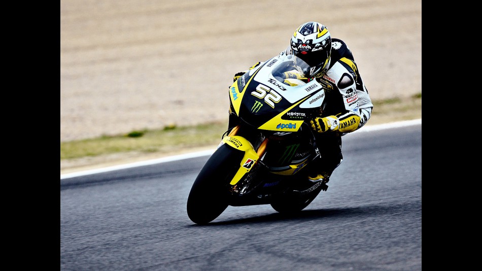 James Toseland on track